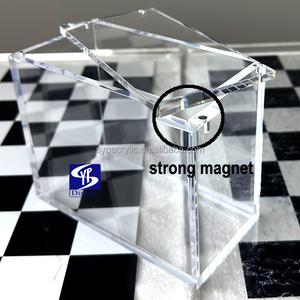 SYP-Offre Spéciale de qualité supérieure en acrylique transparent de 6mm d'épaisseur (SB01) <span class=keywords><strong>Manga</strong></span> Booster 01 Booster Box (EN) avec 4PCS Magnet Lid Case - Product Image 5