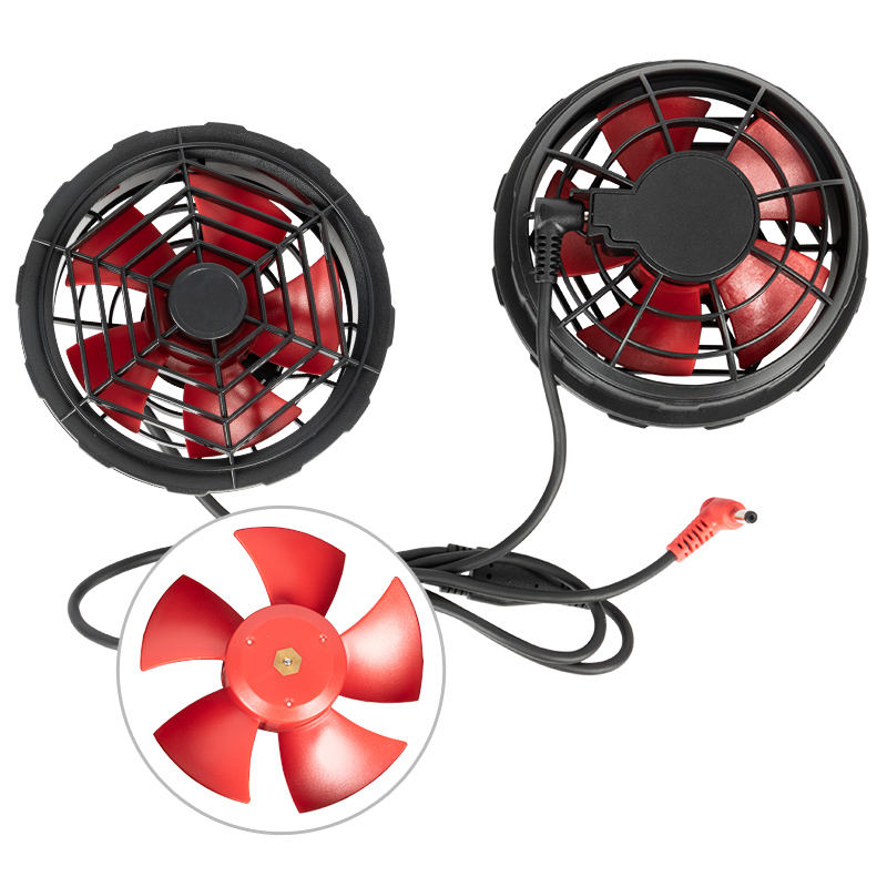 red 12V DC Fan