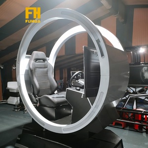 Vô Lăng Xe Hơi Mô Phỏng Công Nghệ Mới Có Bàn Đạp Mô Phỏng Đua Điện 9d Vr - Product Image 4