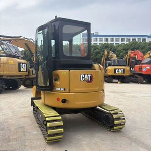 รถขุดขนาดเล็ก CAT 303.5E CR มือสอง น้ำหนัก 3.5 ตัน แบบตีนยาง บูมสวิง ขาย - Product Image 3