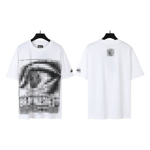 เสื้อยืดสตรีทแวร์ผู้ชาย NFC Hell ลายกราฟิกยุโรปอเมริกันสไตล์เรโทร ผ้าฝ้าย - Product Image 3