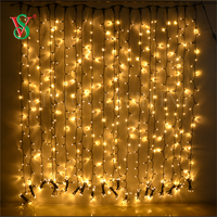 Guirlande de rideaux féeriques à LED pour intérieur/extérieur pour fêtes, mariages et décorations de Noël IP65 et IP67 étanche 220V