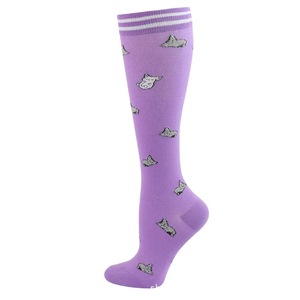 Chaussettes de compression d'été en <span class=keywords><strong>nylon</strong></span>, taille plus, 15-20 mmHg, sans pied, pour athlètes, enfants, hommes/femmes - Vente en gros, conception personnalisée - Product Image 6