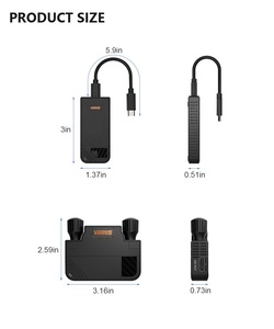 100M Range <b>Wireless</b> Video Extender HD 5Ghz 1080P Type C Transmitter and Receiver Support Many-to-One for Laptop to Monitor - Product Image 1