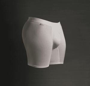 Caleçons boxeurs pour hommes CELINNE, best-seller, blancs, sans coutures, taille large, soyeux, doux pour la peau, légers, style Arabie Saoudite - Product Image 2
