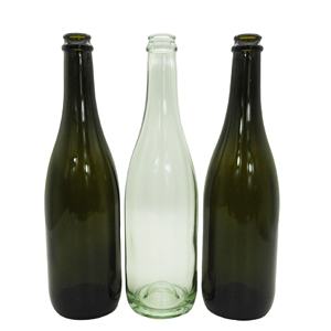 <span class=keywords><strong>Bouteille</strong></span> <span class=keywords><strong>vide</strong></span> en verre à <span class=keywords><strong>vin</strong></span> étincelant, étiquette personnalisée, <span class=keywords><strong>75cl</strong></span>, bouteilles de Champagne de 750ml - Product Image 1