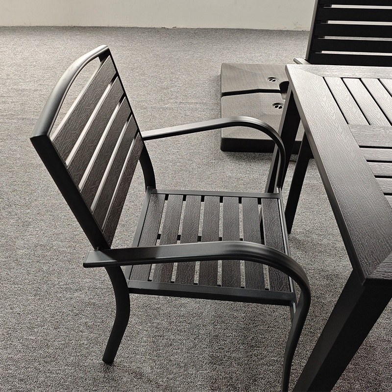 L Comfortable Chair Waterproof Metal Patio