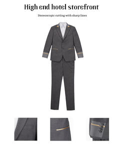 Traje Formal Personalizado OEM ODM para Hombre, Ropa de Trabajo, Trajes Formales de Negocios - Product Image 4