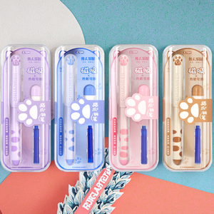 Tùy Chỉnh Đài Phun Nước Bút Mèo Chân 0.5/0.38Mm Nhựa Từ Nhiệt Bút Đài Phun Nước Bút Thư Pháp Bằng Văn Chương Khuyến Mãi Quà Tặng Bút - Product Image 1