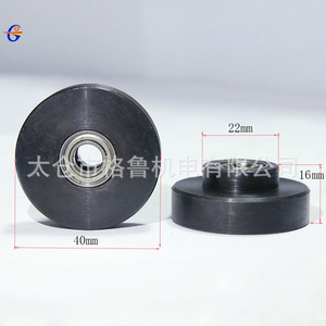 Rodillo de soldadura Gru de 40 mm x 22 mm x 16 mm de acero para alimentador de alambre de robot OTC - Product Image 1