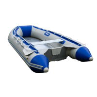 Vente flash : Bateau gonflable en PVC coréen de 11 pieds, tissu PVC 0,9 mm, 330 cm