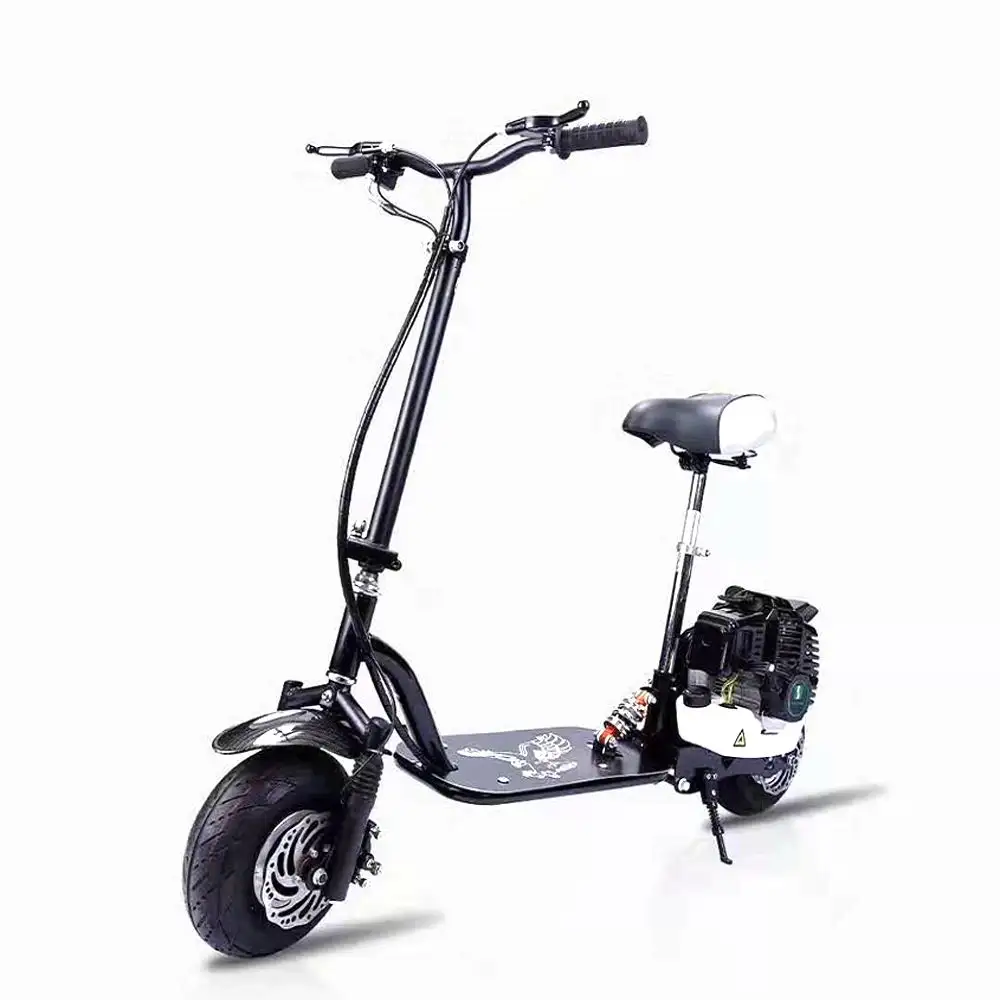 2023 Dobrável Adulto Mini Motocicleta 49CC 50CC 2 Tempos Montanha Gasolina Scooter OFF-road Real Superbike Power Racing Moto bicicleta