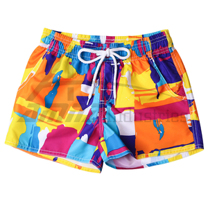 Shorts de natation multicolores pour femmes, Shorts de natation respirants à séchage rapide, taille personnalisée, nouvelle collection - Product Image 2
