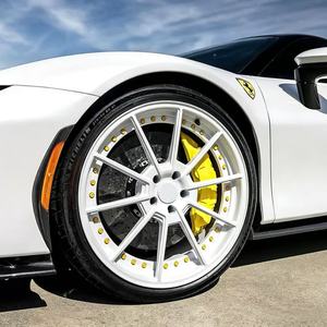 Nouvelles jantes SAiLen en alliage d'aluminium forgé 2 pièces, finition brillante, concaves profondes, 18-24 pouces, 5x112/120/130, 30 mm pour Audi Mercedes AMG - Product Image 6