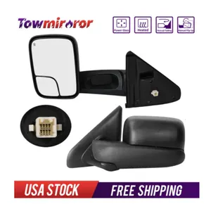 Fits Dodge 02-08 Ram 1500 03-09 Ram 2500 3500 Pickup Power Heat Tow Side Mirrors Rowland Heights, California, United States