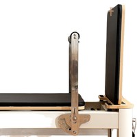 Reformer de Pilates en Alliage d'Aluminium, Mini Lit, Résistance Réglable, Équipement Fitness Commercial, Kit Yoga 5 Pièces
