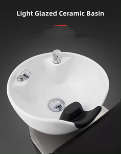 Moderno Lavacabezas Duradero para Salón de Belleza Silla de Champú Especial para Peluquería Muebles de Salón Piel Sintética - Product Image 5