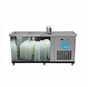 Indsutrial Use Ice Brick Maker Machine Large Ice Block Forming Freezer Machine