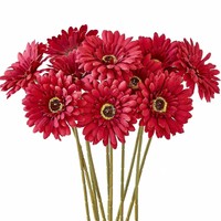 Buket Bunga Sutra Buatan Venlando Gerbera Daisies Gaya Eropa Terinspirasi Nordik Dekorasi Romantis untuk Pernikahan
