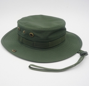 Custom High Quality Bucket Hats for Men and Women Cotton Fisherman Hats Camouflage Wide Brim <strong>Boonie</strong> Hats Factory Custom Made - Product Image 4