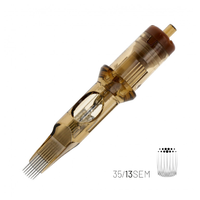 Aiguilles de tatouage originales Kwadron vente en gros 20 pièces/boîte aiguilles de tatouage à cartouche de haute qualité jetables 0.35mm bord souple Magnum