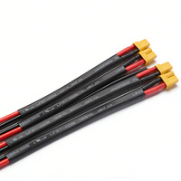 Arnés de Cables de Silicona con Conector XT30U-F, Arnés de Cables de Alimentación Electrónicos con Voltaje Nominal de 600V para Baterías de Nueva Energía