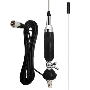 Baiao Longue Portée Mobile Radio <span class=keywords><strong>10</strong></span> <span class=keywords><strong>M</strong></span> <span class=keywords><strong>Antenne</strong></span> De Carro Camion Vhf Uhf CB <span class=keywords><strong>Antenne</strong></span> 27mhz - Product Image 2