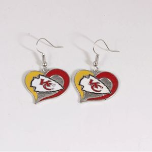 Envío rápido Liga Nacional de Fútbol Denver Broncos Dangler Pendientes Colores Gameday Joyería Equipo de Fútbol Juego Día Pendiente - Product Image 5