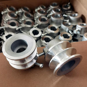 Pompe à eau haute pression en aluminium avec poulie d'entraînement à courroie trapézoïdale 5 V pour pulvérisation à usage marin - Product Image 1