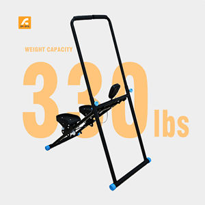 가정용 접이식 스텝퍼, 높이 조절 핸들바 및 미끄럼 방지 페달, 남녀공용 운동 기구 - Product Image 6