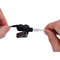 2023 nouveau Tube acoustique CLS1110 à 2 fils 2.5mm 3.5mm écouteur/casque avec PTT et kit de Surveillance micro pour talkie-walkie Motorola