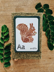 بطاقات فلاش كروت إسبانية لتعليم اللغة الإسبانية للأطفال - Product Image 5