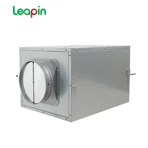 Silent type in-line duct fan industrial extraction blower ventilation