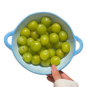 Bol à salade en céramique avec doubles poignées, bord rose et bleu, vaisselle pour la maison, pour nouilles, riz, soupes, été 2021 - Product Image 5