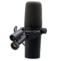 Microphone dynamique filaire SM7B, utilisation portable, micro de studio cardioïde pour l'enregistrement musical, les podcasts, le streaming