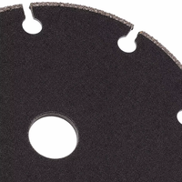 Lame de scie multifonction en acier au manganèse Tuoyue de 3 pouces (75 mm) pour meuleuse d'angle, applications carrelage, bois, métal, trou intérieur de 10 mm