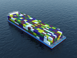 Navire porte-conteneurs de 600 TEU - Product Image 2