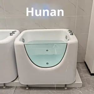 Bañera de Hidromasaje Acrílica Moderna, Comercial, Independiente, Rectangular, Ecológica, para Bebés, con Masaje de Aire, para Uso en Hoteles - Product Image 5