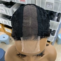 15A SDD cabello humano vietnamita hueso recto sin cola 13x4 4x4 5x5 2x6 encaje Frontal corto Bob pelucas para mujeres negras 210% densidad