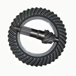 Custom Manufacture steel helical spiral bevel gear right hand harden forging M2 M2.5 M3 M4 M5 M6