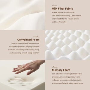Colchón Ortopédico AIDI Euro Top, Suministro de Fábrica, Enrollable <span class=keywords><strong>en</strong></span> Caja, con Espuma Viscoelástica para Masajes, Tamaño Queen, para Dormir - Product Image 3