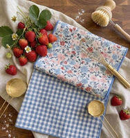 Essuie-tout en microfibre à séchage rapide, motif gaufré, personnalisé, imprimé sur mesure, pour la cuisine et le nettoyage domestique