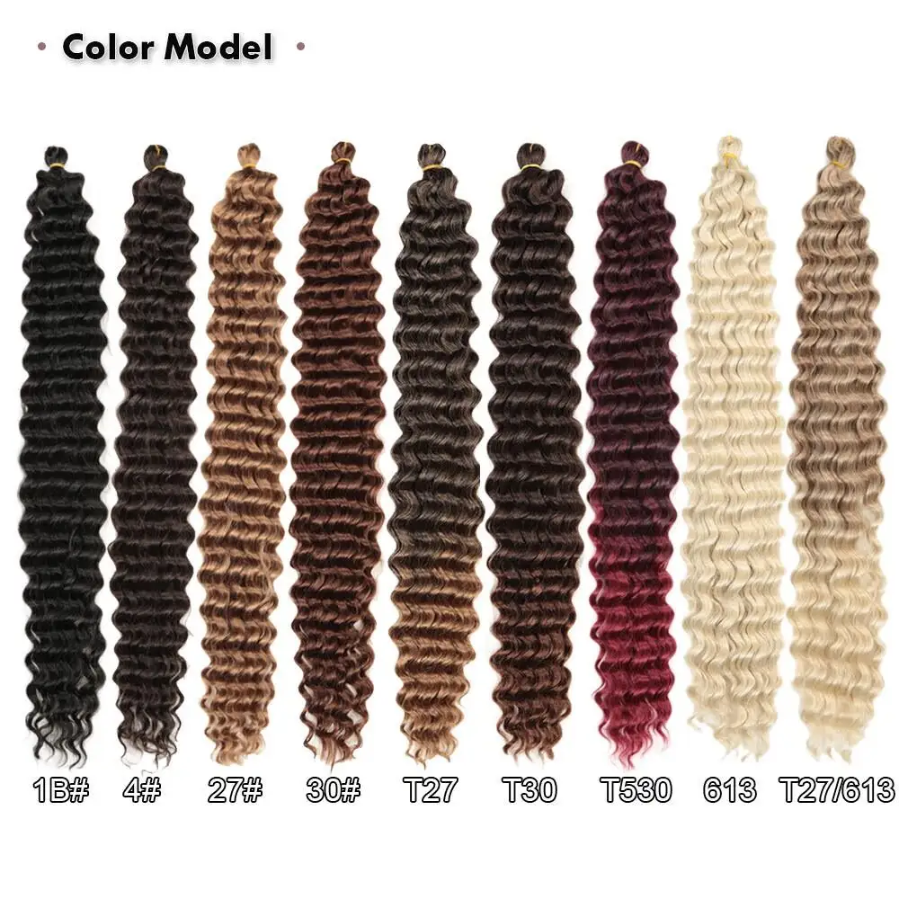 freetress Deep Twist Synthetic Braiding Crochet Braids Hair Bulk Deep Wave Crochet Hair Braid Hair Extensions