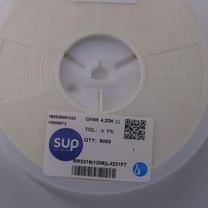 Whole Sale RR3216 1206L4221FT 1206 3216 Resistors Chip Resistors SMD Resistors 4.22Kohm 1% 1/4W Thick Film Resistor - Product Image 1