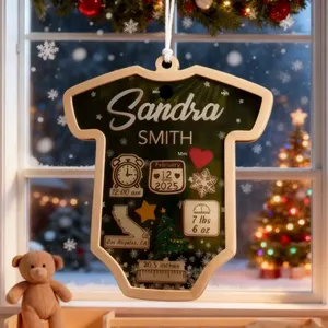 High Quality Cross-Border Acrylic Music European & Unique Style Customizable Christmas Gift Factory Direct Decoration <b>Ornament</b> - Product Image 4