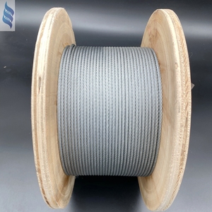 เชือกลวดเหล็กชุบสังกะสี7x7-1.8-2.5mm 6x7 + <span class=keywords><strong>WSC</strong></span> - Product Image 2