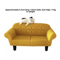 Sofa-Dekorationsobjekte im japanischen Stil: Kreative ZAKKA-Katzen-Blindbox-Figuren, Miniatur-Szenen, Weihnachts-Katzen aus Kunstharz