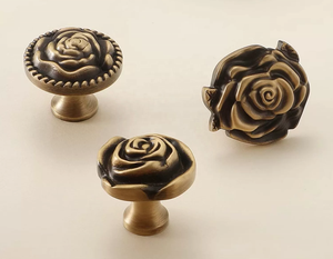 Hot Sale Furniture Wardrobe Dresser Closet Cupboard Drawer Kitchen Cabinet Handles Antique Brass <strong>Door</strong> <strong>Knobs</strong> and Pulls - Product Image 5