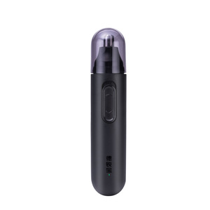 Juego de recortadores de pelo de nariz eléctricos 2 en 1 recargables con cabezales reemplazables para hombres y mujeres, color negro AE 3802 - Product Image 5