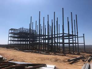 हल्के वजन मॉड्यूलर पूर्वनिर्मित इस्पात संरचना धातु फ्रेम गोदाम कार्यशाला कारखाने के भवनों स्टील शेड निर्माण - Product Image 5